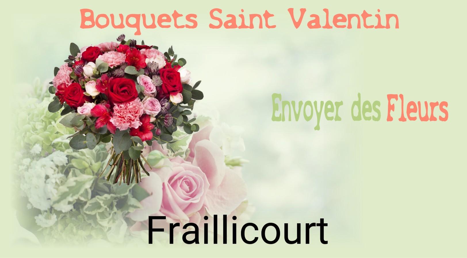 Roses de Saint-Valentin livrées à Fraillicourt